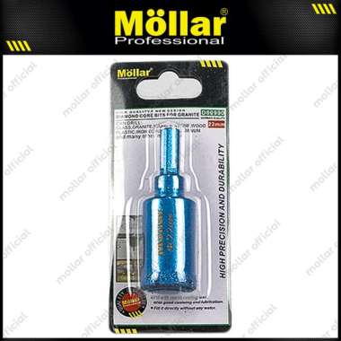 MOLLAR D80990 Diamond Core Bit 22 mm Mata Bor Granit Pelubang Keramik