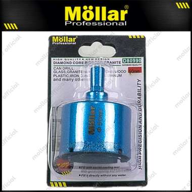 MOLLAR D80990 Diamond Core Bit 50 mm Mata Bor Granit Pelubang Keramik