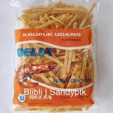 KRUPUK UDANG DELIA BENTUK STICK - KHAS PONTIANAK