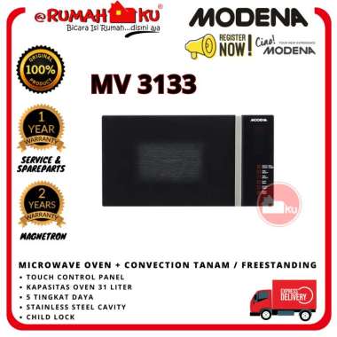 Modena Microwave Oven Convection MV 3133 / Microwave Modena MV3133