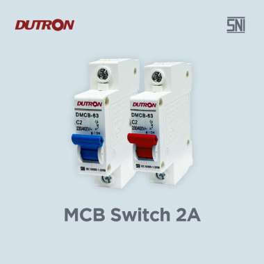 MCB DUTRON 2 A Merah
