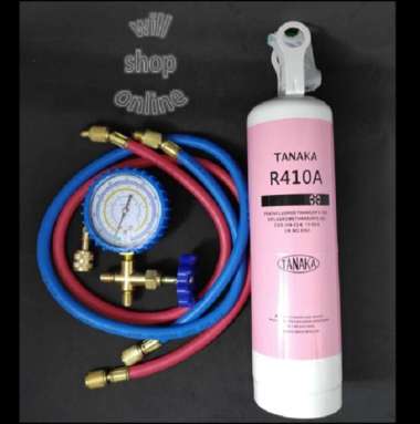 PAKET ALAT PENGISIAN FREON AC RUMAH R410 R410A MURAH Single