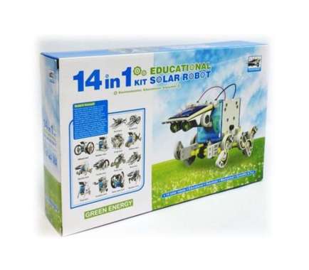 FG Mainan Edukasi DIY 13 in 1 Solar Robot Kit / Solar Toys 13 in 1 SOLAR TOYS 4 IN 1