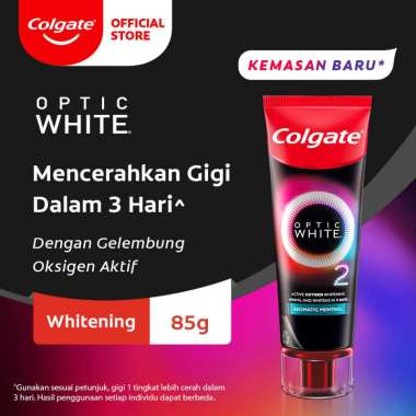 Colgate Optic White O2 Aromatic Menthol Toothpaste - Pasta Gigi [85 g]