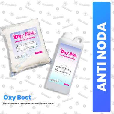 Sabun Deterjen Cair Bubuk Liquid Powder Oxy Boost 1kg 1Liter Cair