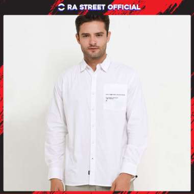 KEMEJA PRIA Rumble White RA Street WHITE XL