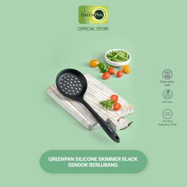 GreenPan Silicone Skimmer Black