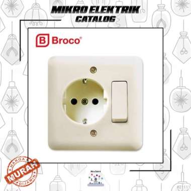 Saklar Engkel + Stop Kontak IB/InBow Broco 525161