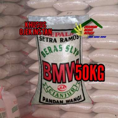 BERAS SETRA SUPER SLYP BMW CIANJUR 50KG MURAH 50kg premium