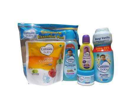 Paket cussons baby set large bag BESAR paket bedak bayi paket Cussons Baby BIRU