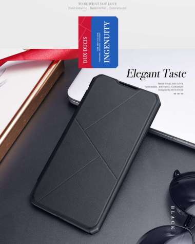 Case Samsung A23 | A33 | A53 | A73 - Dux Ducis SKIN X Premium Flip Cover Casing A23 4G Pink