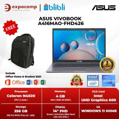 ASUS VivoBook A416MAO-FHD426 GREY N4020