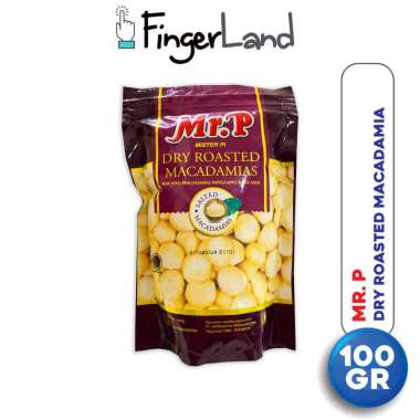 MR. P Dry Roasted Macadamias 100 gram Kacang Macadamia Panggang