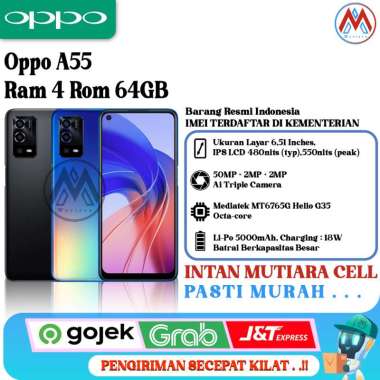 Oppo A55 Ram 4GB Rom 64GB black