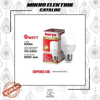 Lampu Capsule Led Surya 9 watt
