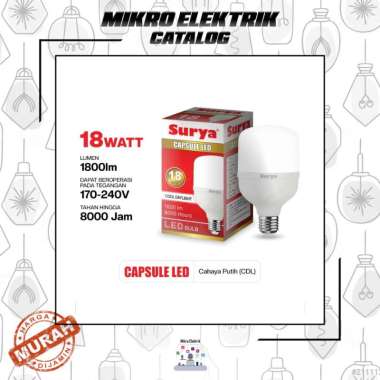 Lampu Capsule Led Surya 18 watt