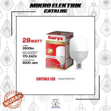 Lampu Capsule Led Surya 28 Watt
