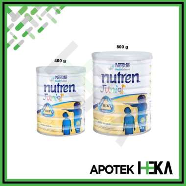 Nutren Junior 400 g / 800 g - Susu Formula Pertumbuhan Bebas Laktosa 800 gr
