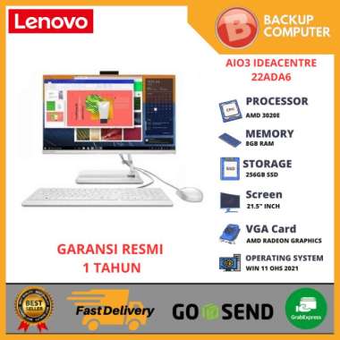 LENOVO AIO 3 22ADA05 F0G60066ID (BLACK) / F0G60067ID (WHITE)