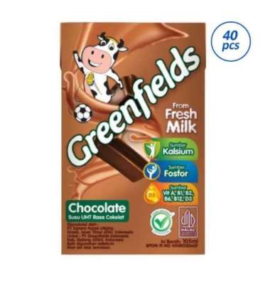 Greenfields Chocomalt Susu UHT [105 mL / Karton] Kemasan Baru