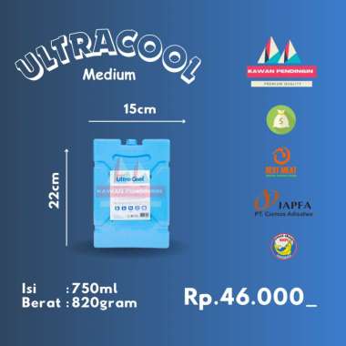 ICE PACK / COOL PACK / ICE GEL ULTRA COOL MEDIUM 750 ml