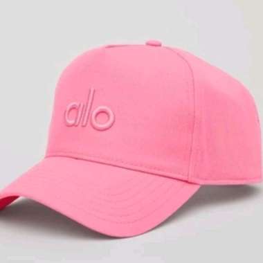 SALE!! TOPI ALO YOGA PERFORMANCE OFF DUTY CAP WHITE BLACK NEW ORIGINAL