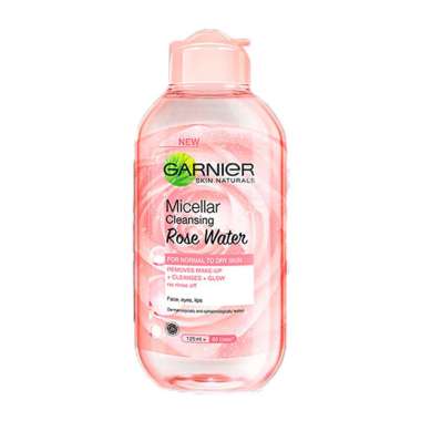 Promo Harga Garnier Micellar Water Rose 125 ml - Blibli