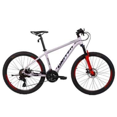 United Stavros Sepeda MTB 26 Inci Hitam Orange