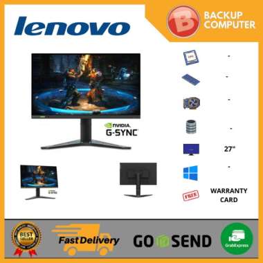 LENOVO Gaming G27q-20 27" QHD Gaming Monitor 66C3GAC1WW