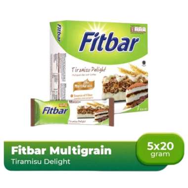 FITBAR MULTIGRAIN 1 BOX ISI 5X22GR Tiramisu