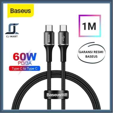 KABEL DATA LED TYPE-C TO TYPE-C BASEUS HALO DATA CABLE PD 2.0 60W