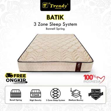 [KHUSUS SBY & SEKITARNYA] Trendy Batik - Kasur / Spring Bed Bonnell Spring 90 x 200 x 25