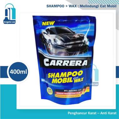 Carrera Shampoo Mobil plus Wax Melindungi cat mengkilap 400ml null null