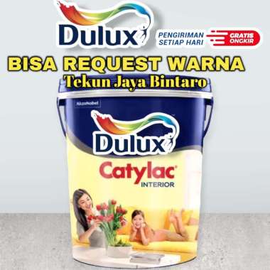 Dulux Catylac Interior Tinting Cat Tembok Interior 5 Kg super white 44177