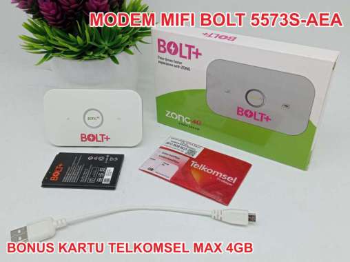 MODEM MIFI BOLT 5573S - AEA BONUS KARTU TELKOMSEL