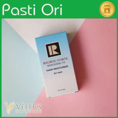 Regrou Forte Minoxidil 5% Penumbuh Rambut Pria Non Bundling