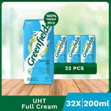 Promo Harga Greenfields UHT Strawberry 200 ml - Blibli