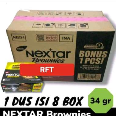 Nabati Nextar Coklat /dus isi 8 box