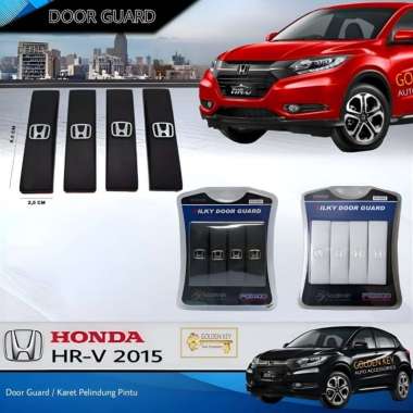 Silky Door Guard HRV 2015 Karet Pelindung Pintu Mobil Black