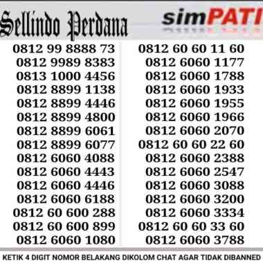 nomor cantik simpati telkomsel nomor hoki