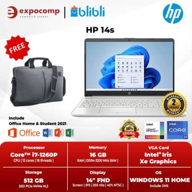Hewlett-Packard HP 14s-dq5002TU SILVER CORE i7-1260P