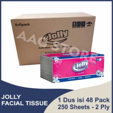 1 Ball Tissue Facial Jolly 250 Sheet 2 Ply Tisu Wajah 1 DUS JOLLY FACIAL 250 SHEET