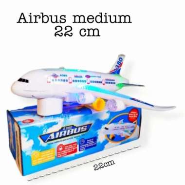 A380 mainan anak miniatur pesawat terbang airbus garuda dan lion air airbus 22cm MED