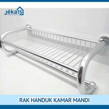 Rak Gantungan Handuk Alumunium//Rak Handuk Kamar Mandi//TMJ-C-3800