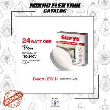 Led Panel Surya OBR 24W / Downlight LED surya OBR 24watt