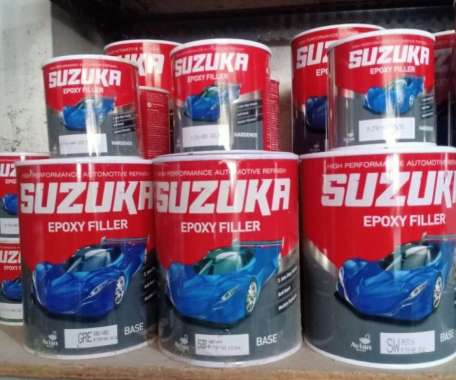 Cat Dasar Suzuka, cat epoxy 1 kg filter mobil motor  PUTIH