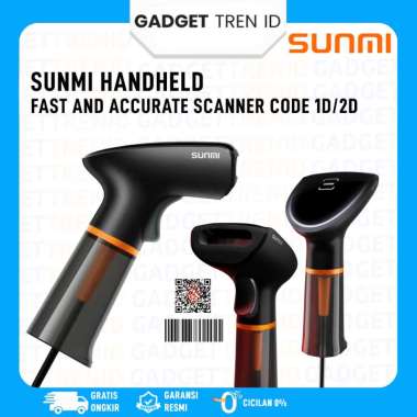 Sunmi Handheld Barcode Scanner| Sunmi Barcode Scanner QR Code 1D 2D
