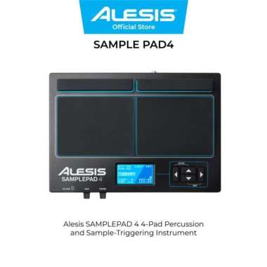 Alesis SAMPLEPAD 4 – 4 Pad Percussion and Sample Triggering Instrument