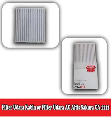 Filter Udara Kabin or Filter Udara AC Altis Sakura CA 1112 53654