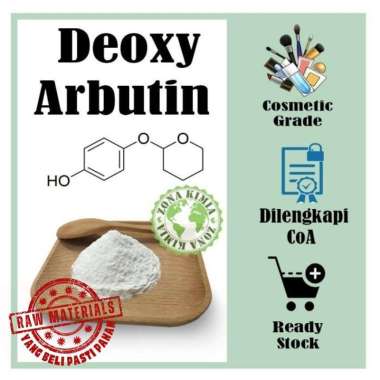 Deoxy Arbutin Powder Anti Aging 100gram Bubuk Mencerahkan (DA) 100gr